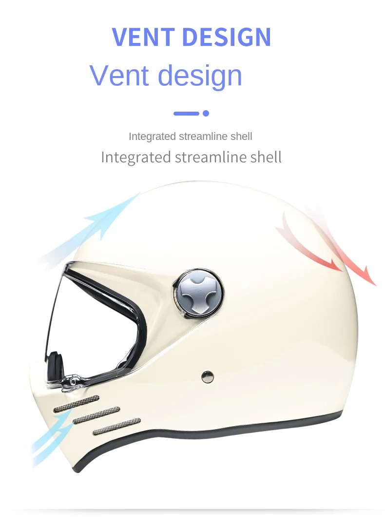Motorcycle Helmet Full Face casco moto Helmet Vintage Chopper Retro Helmet capacete de motocicleta modular helmet DOT Approval