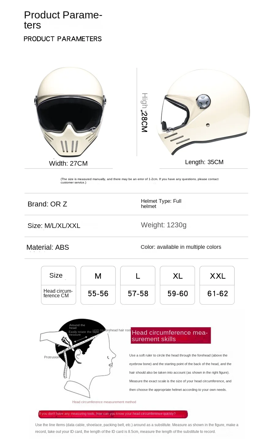 Motorcycle Helmet Full Face casco moto Helmet Vintage Chopper Retro Helmet capacete de motocicleta modular helmet DOT Approval
