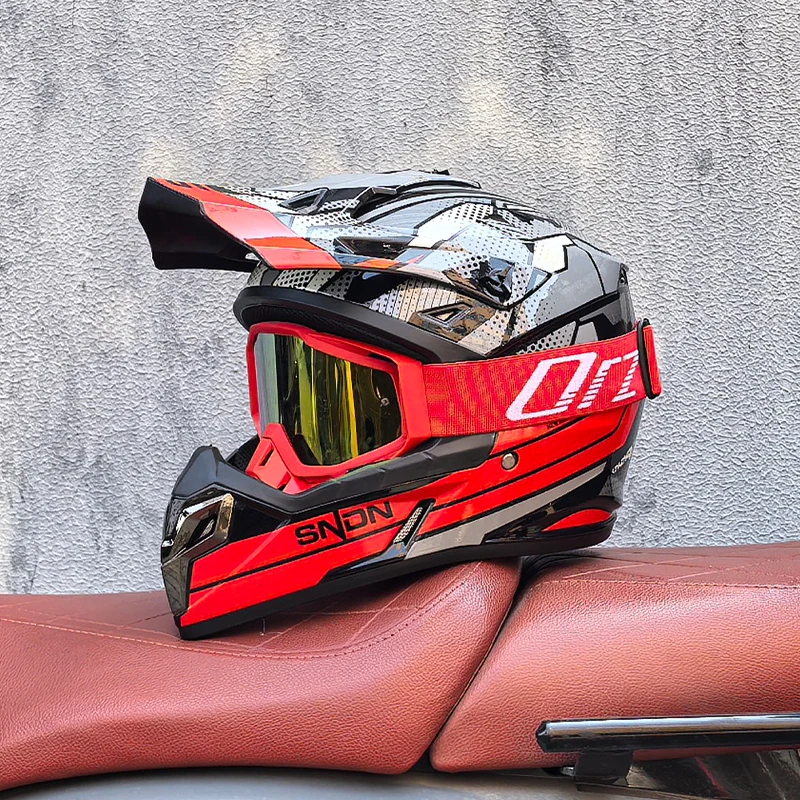 DOT Adult Female Men Helmets Motorcycles Kask Cross Downhill Soporte Casco Off Road Helmet Racing Classic Motorcycle Original - Image 2