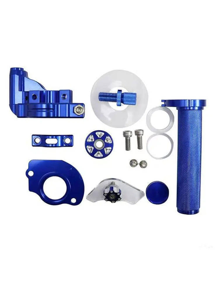 22mm CNC Aluminum Motorcycle Accelerator Handlebar Throttle Twist Grip Twister For Motorcycle Moped Scooter Bike ATV CRF XR KLX - Image 4