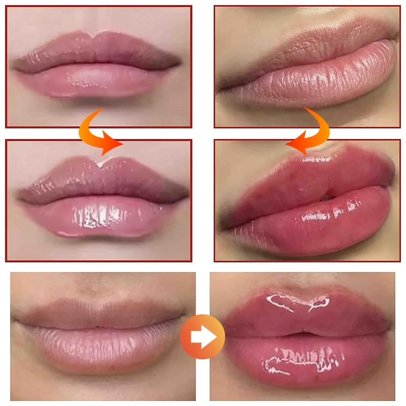 Fast Plumping Lip Balm Moisturizing Soft Lips Skin Plumper Gloss Oil Non-Sticky Daily Care Mask Beauty Makeup Cosmetics Products - Image 4