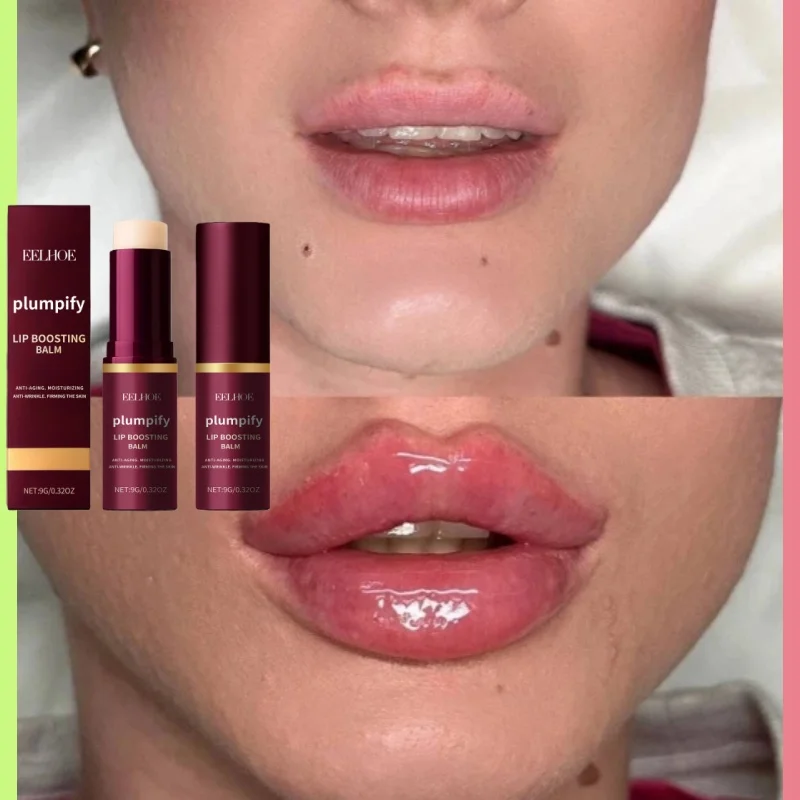 Fast Plumping Lip Balm Moisturizing Soft Lips Skin Plumper Gloss Oil Non-Sticky Daily Care Mask Beauty Makeup Cosmetics Products - Image 2
