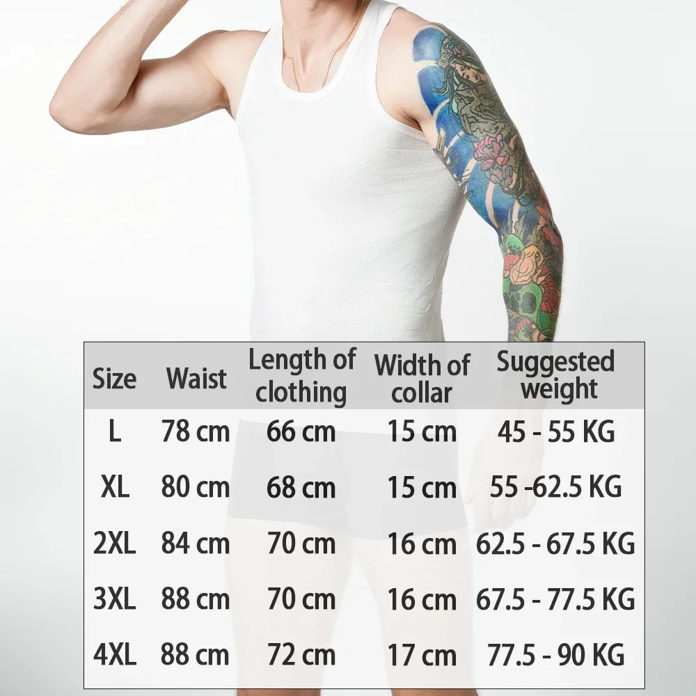 3pcs Men's Tank Top Cotton Tank Undershirts Breathable Solid Vest Underwear Wear Summer Sleeveless Tank A-Shirt Exercise Fitness - Image 2