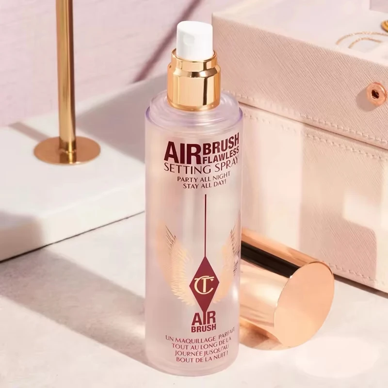 Charlotte Tilbury Liquid Foundation Liquid Setting Spray Silky Long-lasting Concealer Moisturizing Contour Enhancing Face Makeup